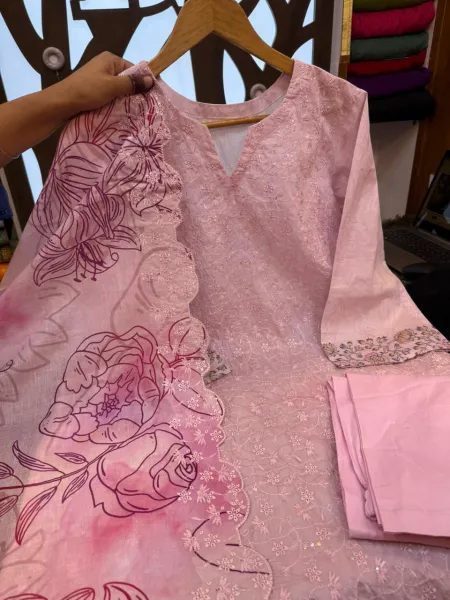 Pakistani Inspired Embroidery Dress